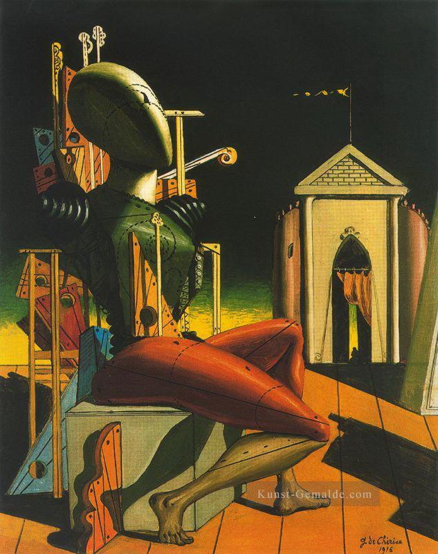 Der Vorhersager 1916 Giorgio de Chirico Metaphysical Surrealismus Ölgemälde